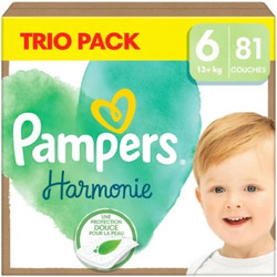 Pampers Harmonie Πάνες No6 13+kg 81τμχ