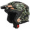 Acerbis Aria Evo Green Brown Κράνος Μηχανής Jet