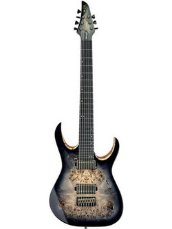 Mayones Duvell Elite Ηλεκτρική Κιθάρα ST Style με Μαγνήτες HH & Ταστιέρα Ebony 7 Χορδών Trans Black Burst