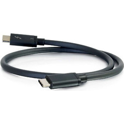 Qnap CAB-TBT315M-40G Thunderbolt 3 USB-C to USB-C 1.5m Black
