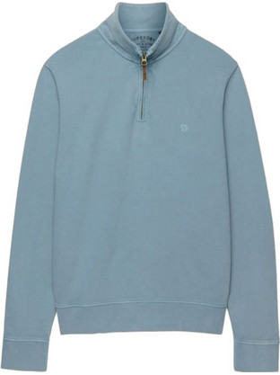 Superdry Ανδρικό Αθλητικό Φούτερ Γαλάζιο M2014346A
