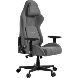 Hator Darkside 3M Καρέκλα Gaming Υφασμάτινη με Ρυθμιζόμενα Μπράτσα Γκρι HTC3016M