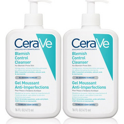 CeraVe Ενυδατικό Gel Καθαρισμού Προσώπου για Ακμή 2x473ml