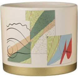 Idea Home Zen Collection Κασπώ Εσωτερικού Χώρου Πήλινο 14x12cm 50020.2