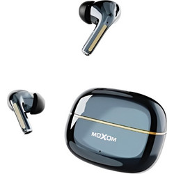 Moxom MX-TW102 Ακουστικά Bluetooth In Ear Silver