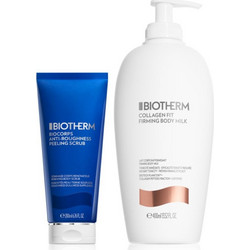 Biotherm Collagen Fit Body Milk 400ml + Biocorps Anti Roughness Peeling Scrub 200ml