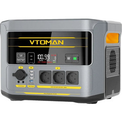 Vtoman FlashSpeed2400 Power Station 1408Wh 3xAC 3xDC 4xUSB-A 2xUSB-C