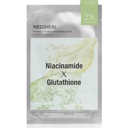 Mediheal Derma Synergy Blemish Care Wrapping Sheet Μάσκα Προσώπου για Ενυδάτωση & Λάμψη με Υαλουρονικό 25ml