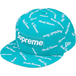 Supreme Ανδρικό Καπέλο Jockey Υφασμάτινο Γαλάζιο FW26H18