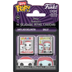 Funko Pop! The Nightmare Before Christmas 2-Pack Santa Jack Skellington & Sally
