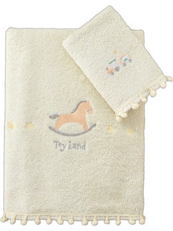 Nima Toyland Σετ Παιδικές Πετσέτες 2τμχ 400gr/m² 37535