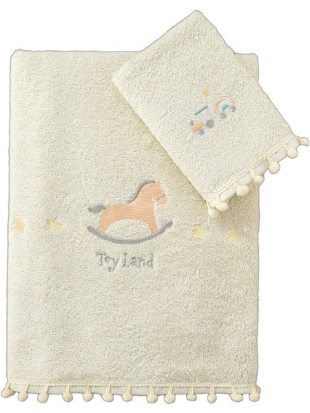 Nima Toyland Σετ Παιδικές Πετσέτες 2τμχ 400gr/m² 37535