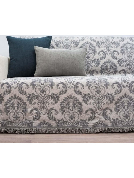 Cotone Ριχτάρι Διθέσιου Καναπέ 170x240 Victoria 03 Γκρι 103240