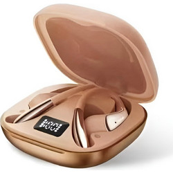 Andowl Ai5 Ακουστικά Bluetooth In Ear Ανθεκτικά στο Νερό Golden Pink