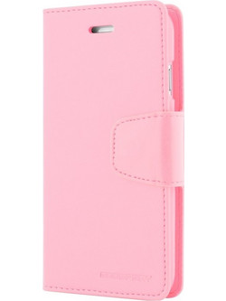 GOOSPERY SD-0028 SONATA DIARY CASE SAMSUNG GALAXY S6 SM-G920 PROTECTIVE FLIP CASE PINK ΘΗΚΗ ΠΟΡΤΟΦΟΛΙ ΡΟΖ