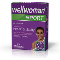 Vitabiotics Wellwoman Sport & Fitness 30 Ταμπλέτες