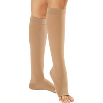 Anatomic Help 1333 Κάλτσες Διαβαθμισμένης Συμπίεσης Κλάση 2 Κάτω Γόνατος με Ανοιχτά Δάχτυλα Μπεζ
