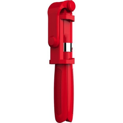 OEM-L01 Πτυσσόμενο Bluetooth Tripod Selfie Stick με Χειριστήριο - Κόκκινο