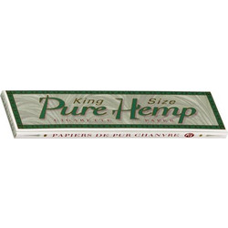 Χαρτάκι Pure Hemp King Size, 33 φύλλα