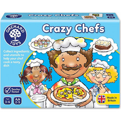 Orchard Toys Crazy Chefs Επιτραπέζιο Παιχνίδι για Παιδιά 2+ Ετών για 2-4 Παίκτες