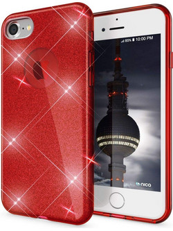 Shining Glitter Case για iPhone 6 Plus/6s Plus Red - OEM (200-103-888)