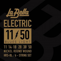 La Bella HRS Blues Σετ 6 Χορδές Ηλεκτρικής Κιθάρας Nickel Plated Steel 11-50" Light Tension