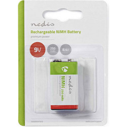 Nedis Rechargeable 9V 250mAh 1τμχ