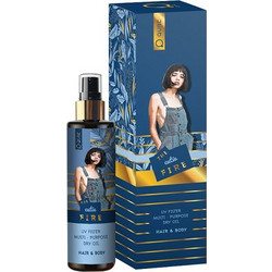 Qure Keratin The Cutie Fire Ξηρό Λάδι για Πρόσωπο Σώμα & Μαλλιά 100ml