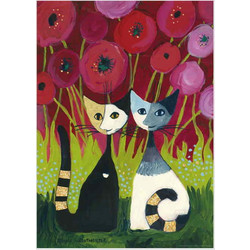 Puzzle Heye Puzzle Rosina Wachtmeister Παπαρούνες 1000 Κομμάτια