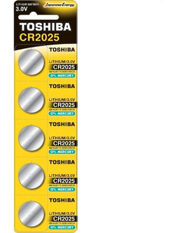 Toshiba CR2025 5τμχ