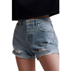 Superdry Steph Γυναικείο Σορτς Τζιν Μπλε W7110016A-O3O
