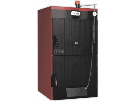 Ferroli SFL 7 50kW Λέβητας Ξύλου με Καυστήρα 43000kcal/h