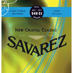 Savarez 540CJ New Cristal Classic Σετ 6 Χορδές Κλασικής Κιθάρας Nylon Hard Tension