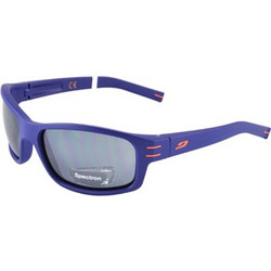 Julbo Suspect 449 1121 Ανδρικά Γυαλιά Ηλίου Ορθογώνια Κοκάλινα Γκρι με Μπλε Καθρέπτη Φακό