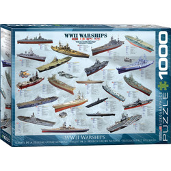 Puzzle Eurographics WWII War Ships 1000 Κομμάτια
