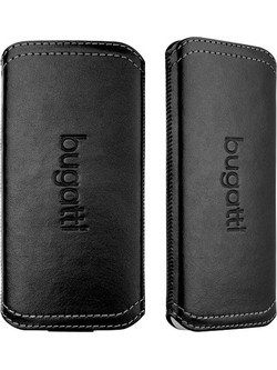 BUGATTI ΘΗΚΗ ΠΟΥΓΚΙ SAMSUNG I9300 LEATHER TWO WAY CASE BLACK XL