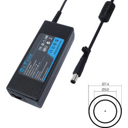 Detech Φορτιστής Laptop 90W 18.5V 4.9A για HP με Ενσωματωμένο Καλώδιο Τροφοδοσίας 299