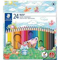 Staedtler Noris Ξυλομπογιές Σετ 24τμχ 144NC24