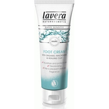 Lavera Organic Macadamia & Healing Clay Ενυδατική Κρέμα Ποδιών 75ml
