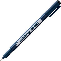 EDDING ΜΑΡΚΑΔΟΡΟΣ 1880 ΣΧΕΔΙΟΥ 0.5mm ΜΑΥΡΟ