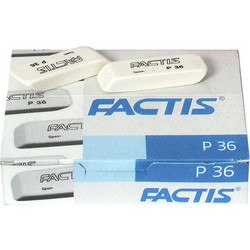 Γόμα factis λευκή πακ=36τ Factis 36205