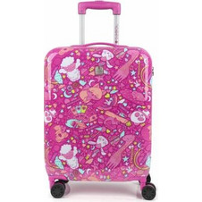 Gabol Toy 224422 Βαλίτσα Καμπίνας 55x40x20cm με 4 Ρόδες Ροζ