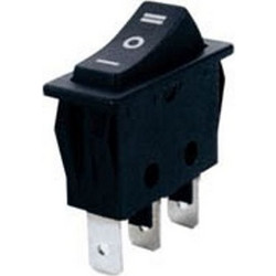 Power Switch On/Off/On 16A 3P Rocker RS-103-11C Διακόπτης Τροφοδοσίας