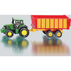 Siku John Deere Τρακτέρ με Καρότσα SI001650
