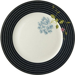 Laura Ashley Πιάτο Ρηχό Πορσελάνης Heritage Midnight Uni 20cm 180449