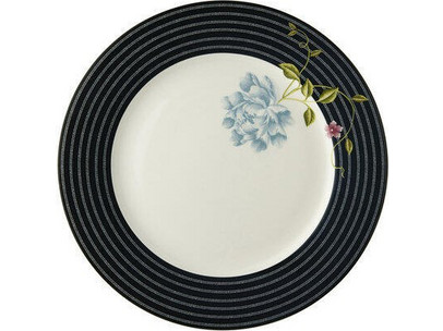 Laura Ashley Πιάτο Ρηχό Πορσελάνης Heritage Midnight Uni 20cm 180449