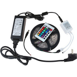 Αδιάβροχη Ταινία LED 5 μέτρων RGB με τηλεχειριστήριο