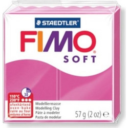 STAEDTLER ΠΗΛΟΣ FIMO SOFT 57g RASBERRY 8020-22
