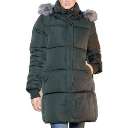 Splendid Γυναικείο Μπουφάν Χειμωνιάτικο Puffer Μακρύ Χακί 42-101-008
