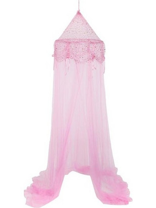 Aria Trade Κουνουπιέρα Κρεβατιού 60x250cm Princess Pink